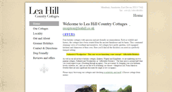 Desktop Screenshot of leahill.co.uk